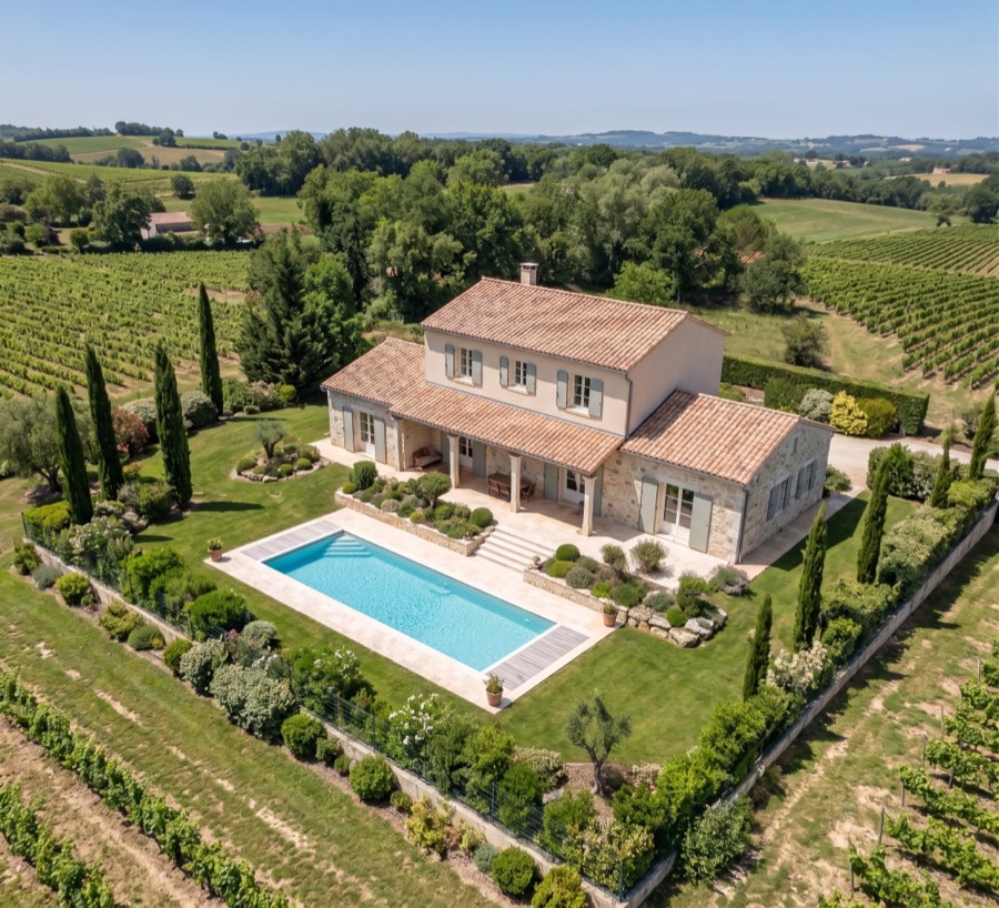Mas en pierre au cœur des vignes